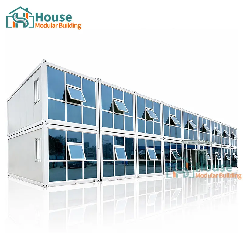 Custom Two Story Luxury Glass Container Restaurant Factory, Factories