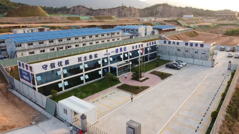 Custom High quality light steel 20ft 40ft shipping container customized modular house for worker living Supplier, Factory