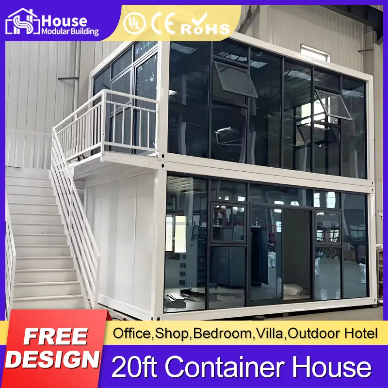 Wholesale 20ft Small Two-Story Office Container Manufacturer, Distributor