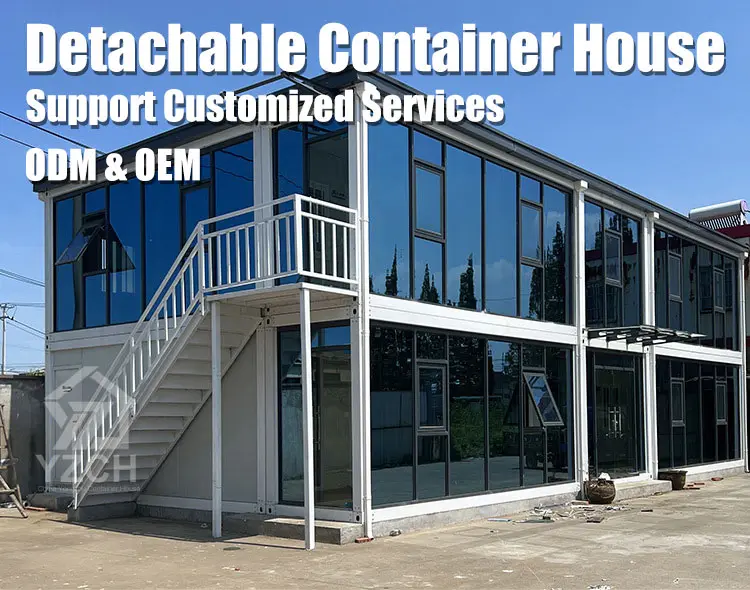 Prefab Modular Container House details view 2