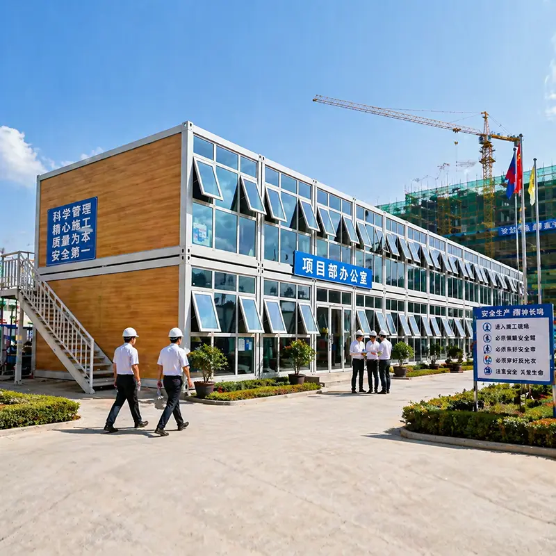 Custom Two Story Prefabricated Container Building Company, Distributor
