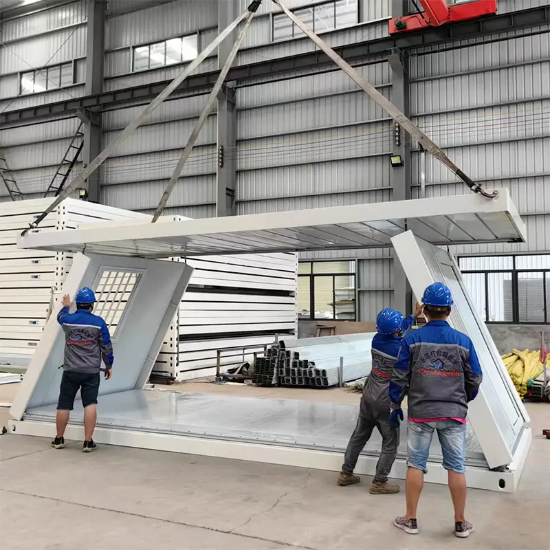 Custom 20-foot Z-configuration collapsible container unit Factory, Company