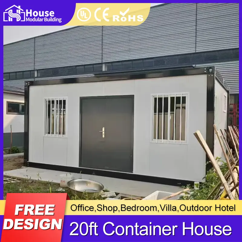 Custom 20ft quick-assembly container house with double doors Manufacturer, Company