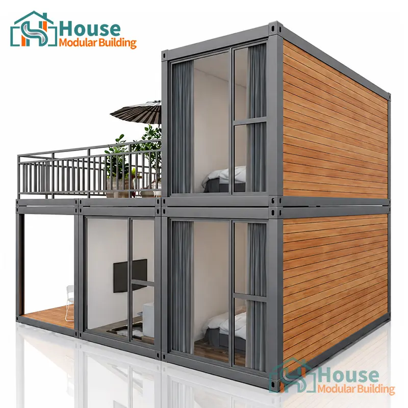 OEM Luxury Glass Wall Balcony Container House Manufacturers, Suppliers