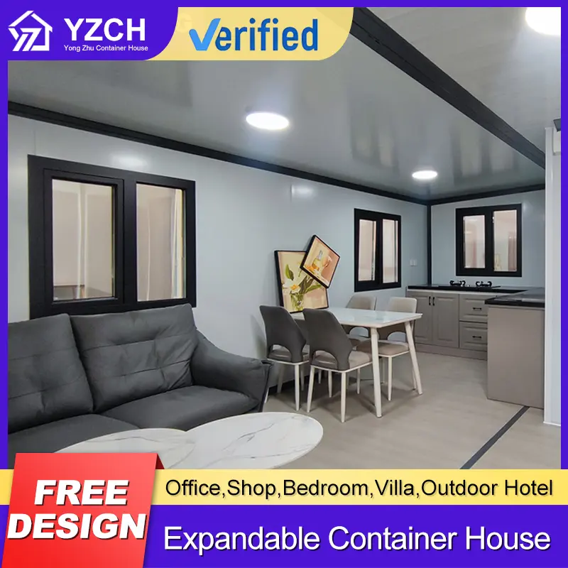Wholesale 20ft Expandable Container House - Two-Tone Wall Panels with Spacious Interior Factory, Company