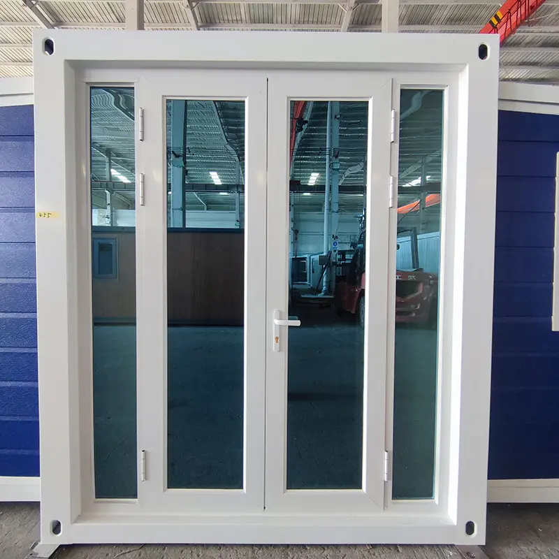 Wholesale 20ft blue expandable container house with 2-bedroom-1-living-room layout Factory, Company