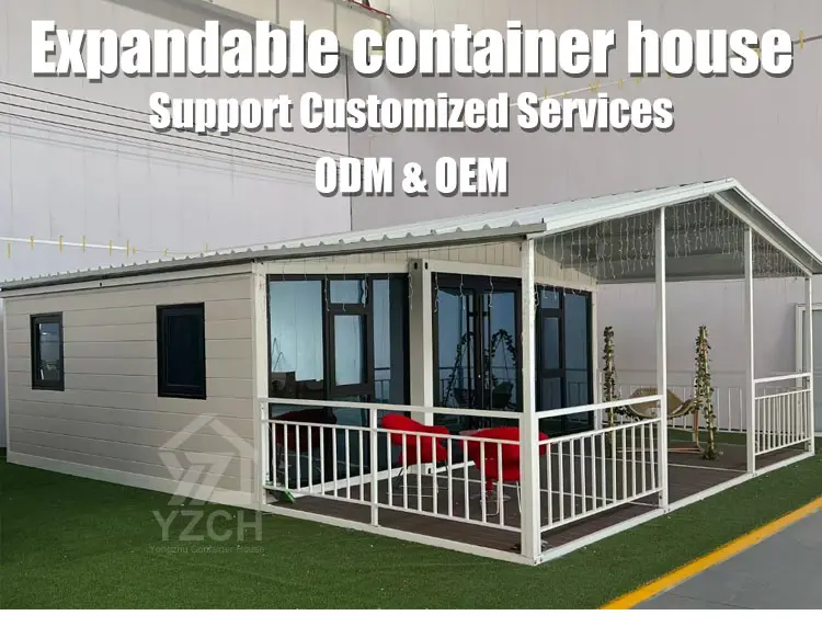 Expandable container house details 02