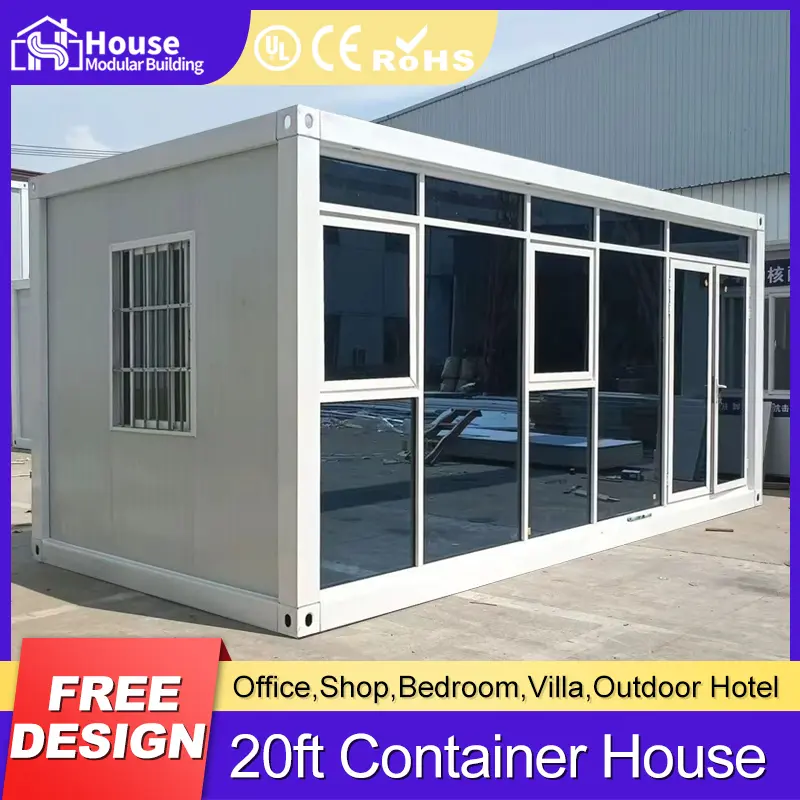 OEM 20ft Glass Container Studio Manufacturer, Distributor