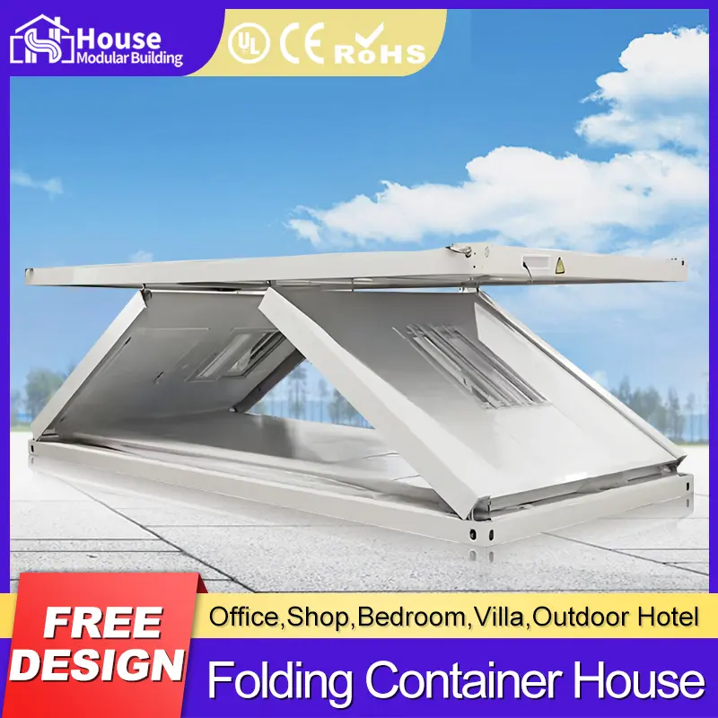 Custom 20-foot Z-configuration collapsible container unit Factory, Company