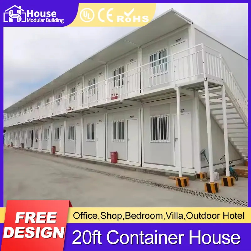OEM Two-Story Worker Dormitory Container Complex Manufacturers, Factory