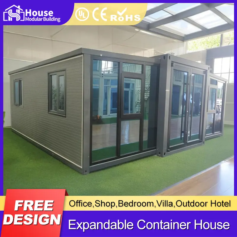 Wholesale Prefab 20ft Expandable Container - Brick-Finish Exterior & Modern Design Supplier, Company