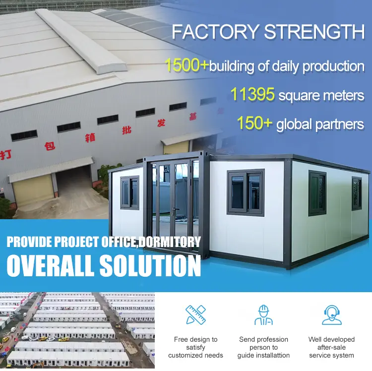 20ft Expandable Container House Detail