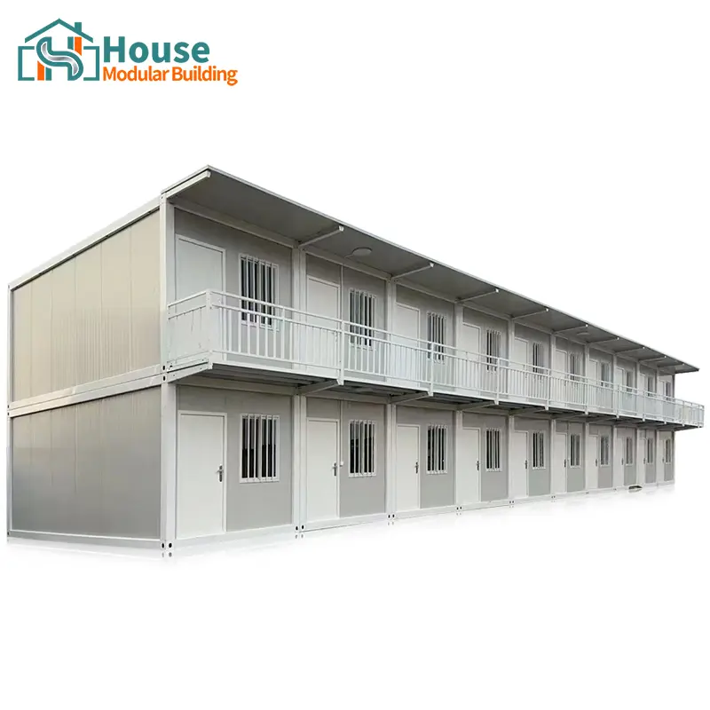 Custom 20ft Two-Story Worker Dormitory Container Unit Factory, Company