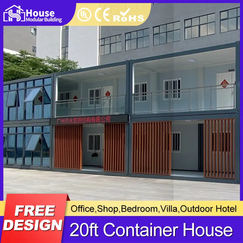 Custom Large Two-Story Container Office Building Suppliers, Distributor