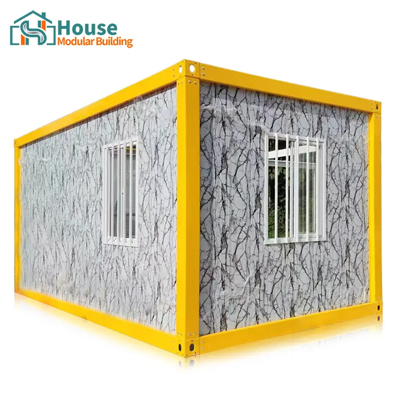 OEM 20ft Marble-Patterned Quick-Assembly Container House Manufacturer, Company