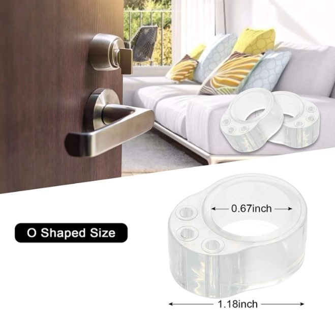 Rubber Door Stoppers Protect Walls Glass From Damage