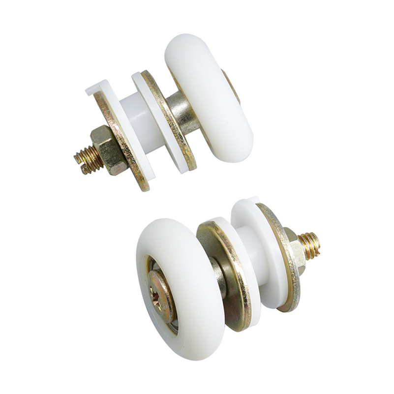 Stainless Steel Bathroom Sliding Glass Roller Shower Door Fitting