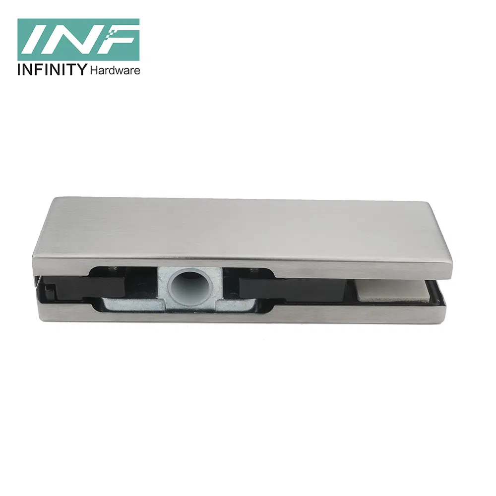 Hot Sale Modern Brass Hardware Set Bathroom Shower Glass Door Patch Fitting Floor Spring Hinges Accessories System Kits