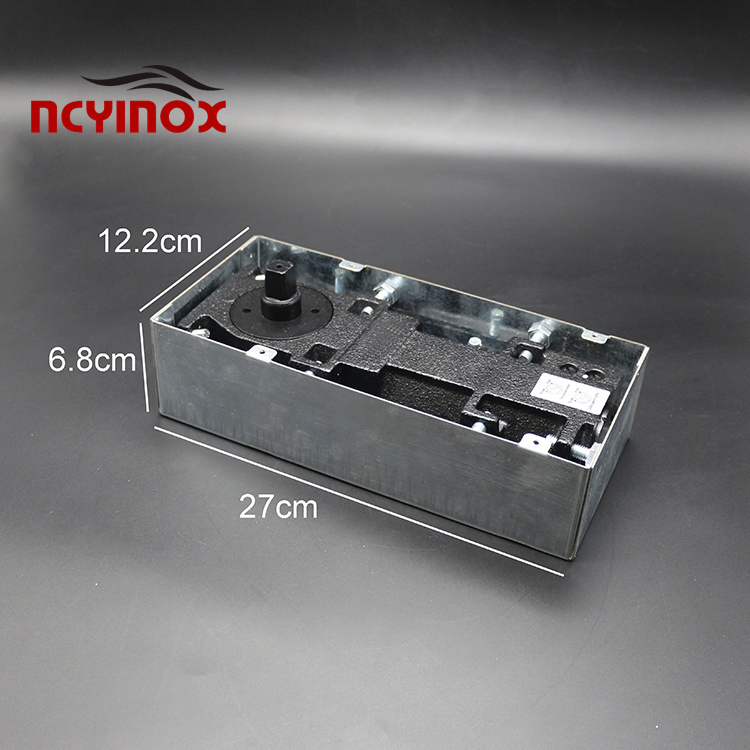 Stainless Steel Hardware Adjustable Glass Door Closer Heavy Duty Hydraulic Floor Spring