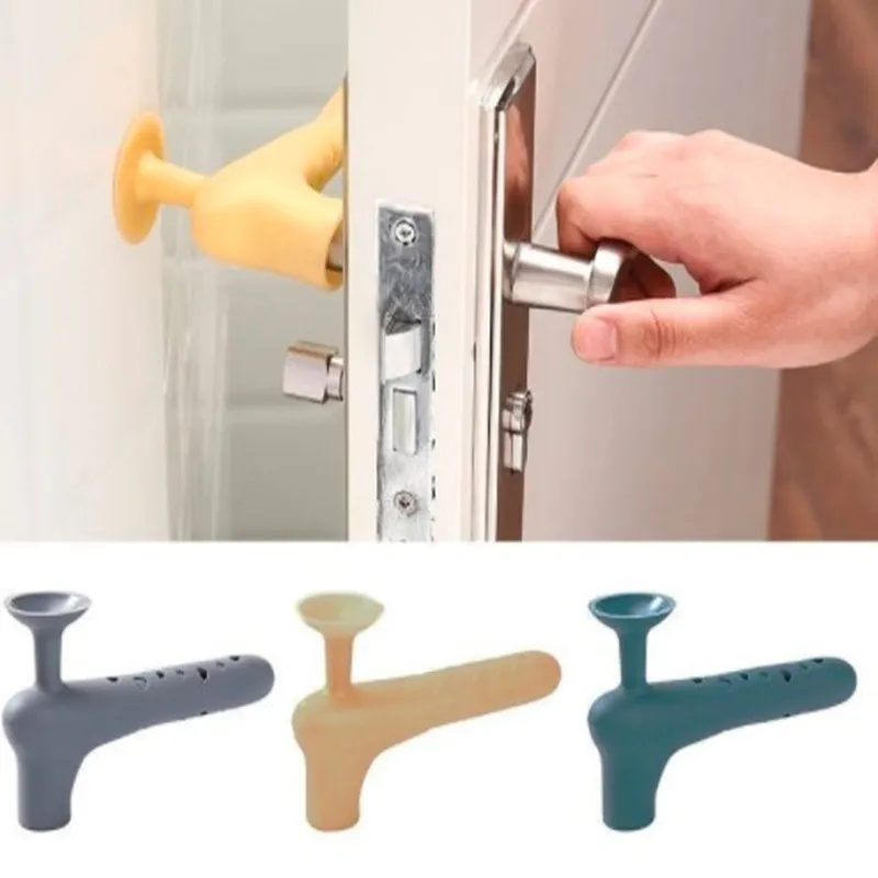 Silicone Sucker Suction Rubber Wall Protector