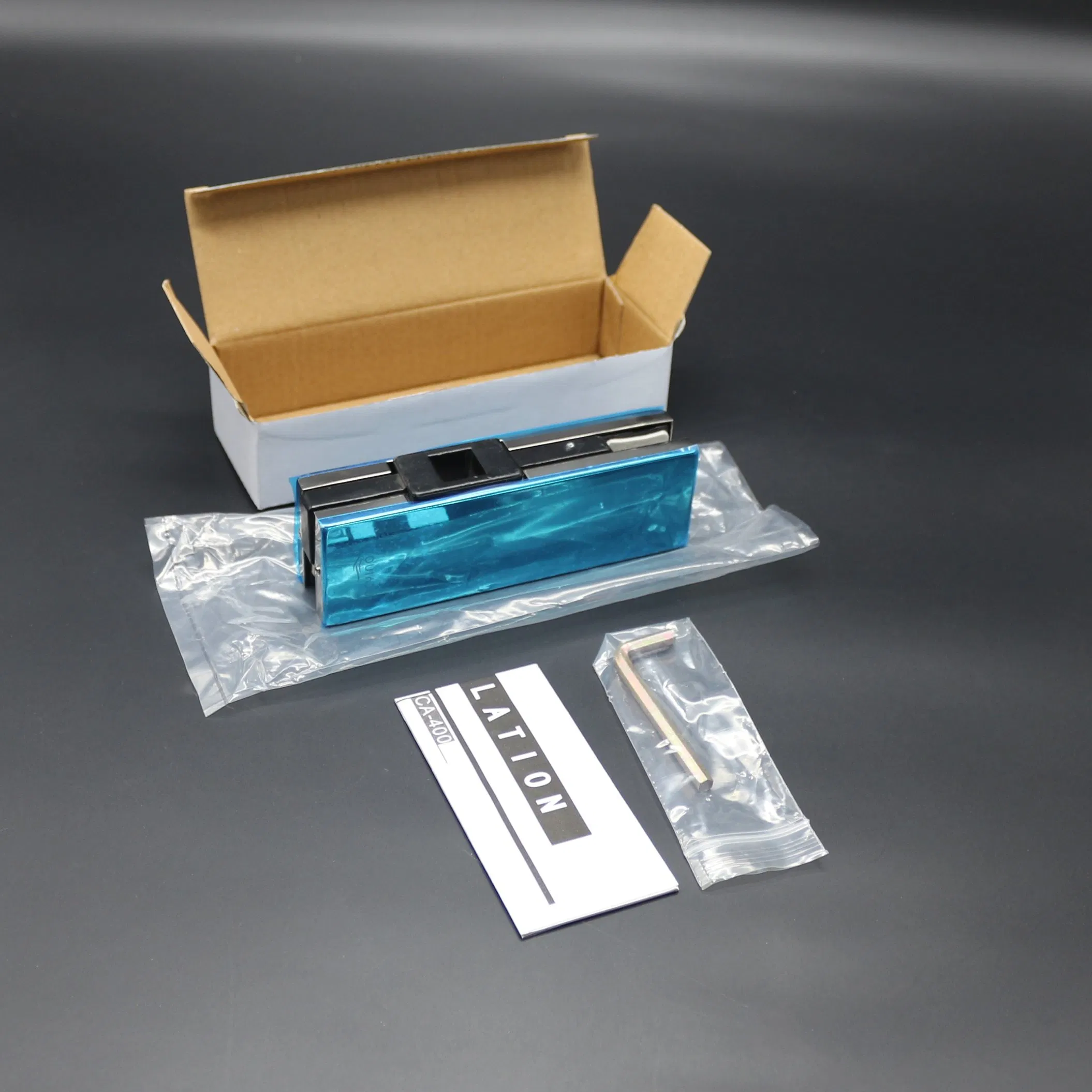 Hardware Outside Glass Railing Heavy Duty Shower Door Hinge Clamp Aluminum Top Bottom Patch Lock Fitting
