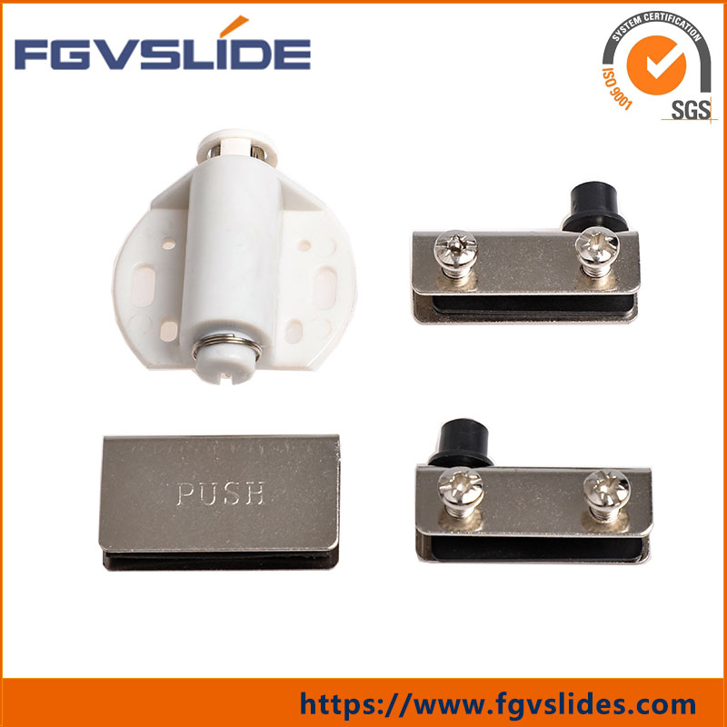 Metal Kitchen Cupboard Door Stopper Cabinet Latch Catch