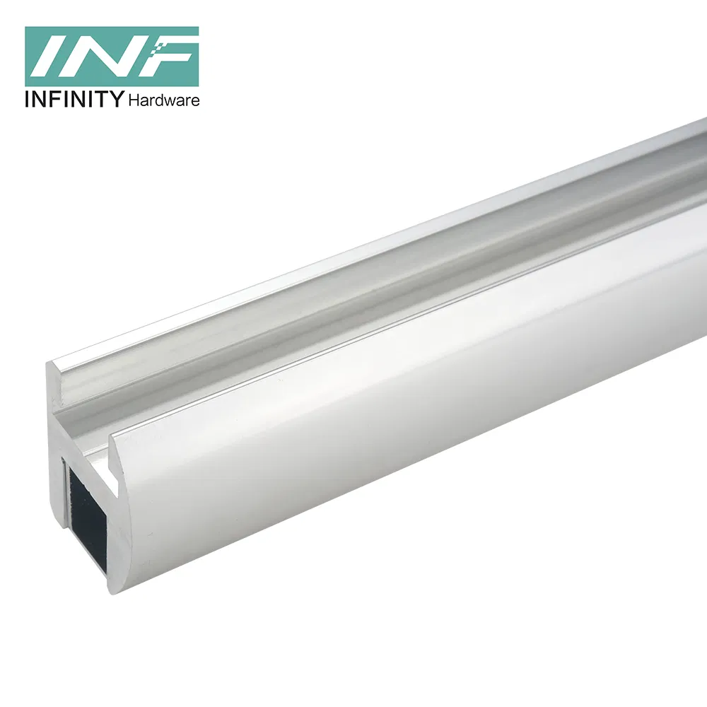Made in China Heavy Duty Sliding Door Top Track Channel Aluminum Shower Glass Door Stainless Steel Top Track