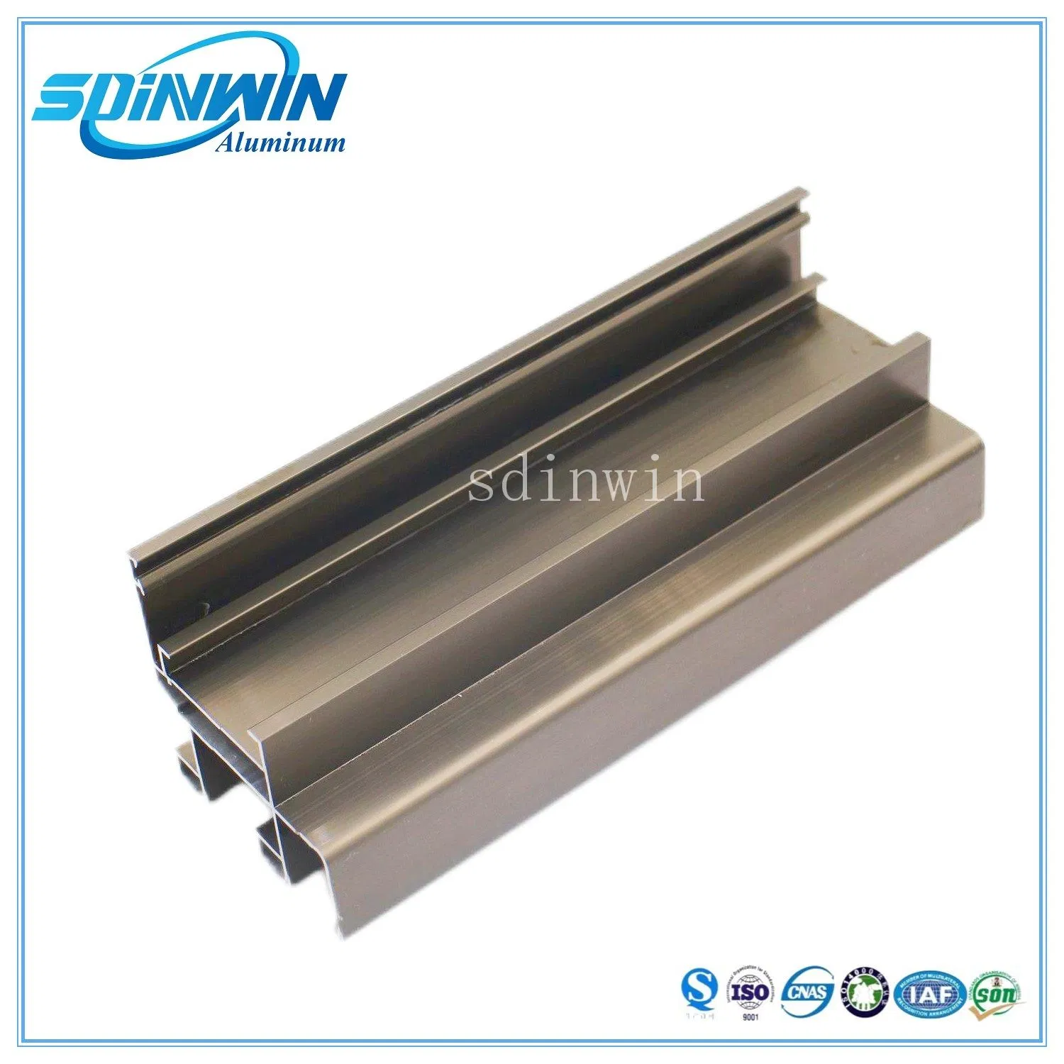 Durable Anodized Aluminum Sliding Door Tracks for International Markets