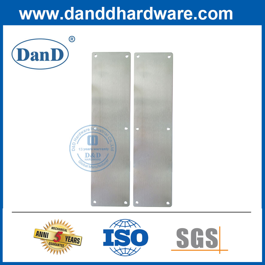 China Factory 34" 35 Inch Metal Stainless Steel Kick Plate for Front Door