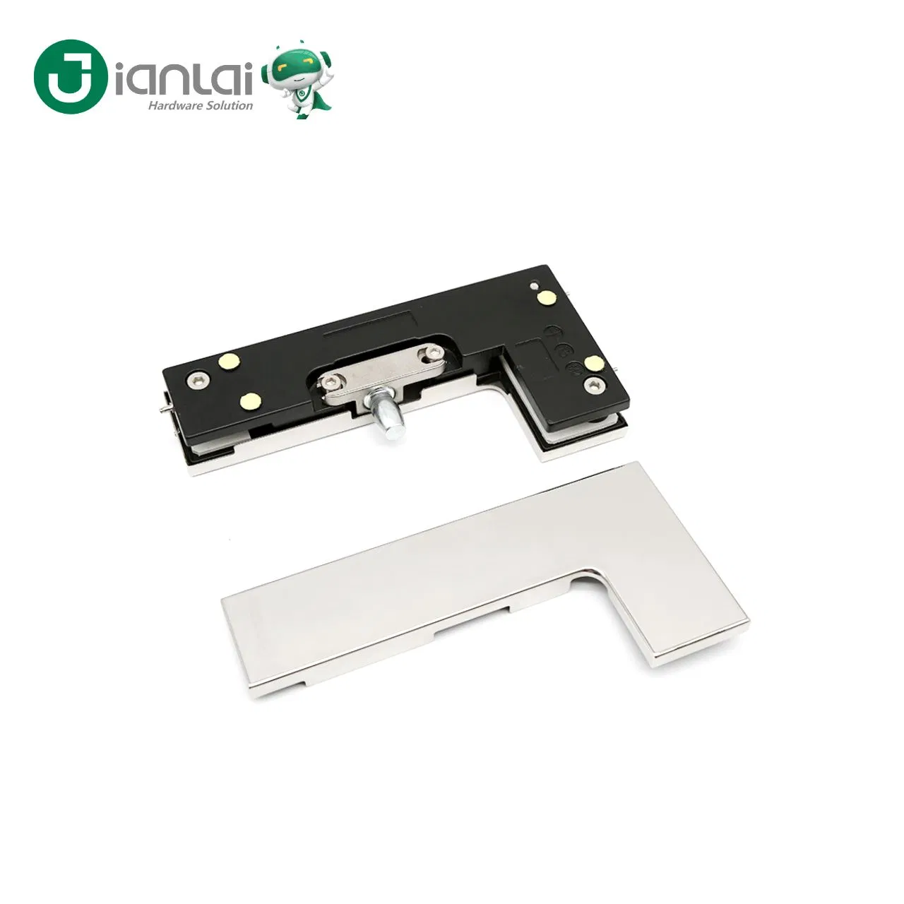 Wholesaler Manufacture Overpanel Corner Big L Patch Fitting for Sliding Glass Door