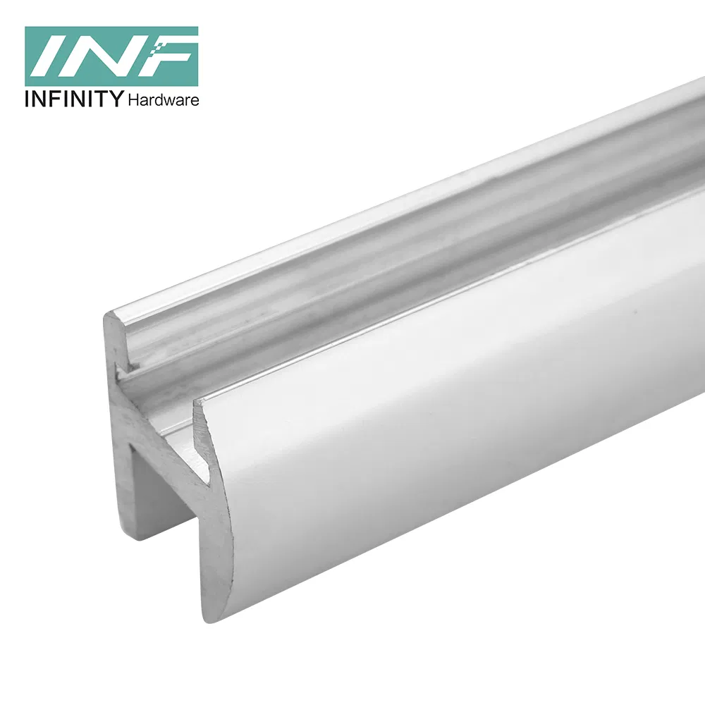 China Factory Price Customization Shower Glass Door Roller Sliding Door Accessories Aluminum Track