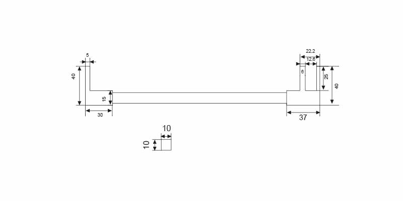 OEM Factory Price ASTM-Standard Stainless-Steel Shower Door Hardware Wall-to-Glass Support Bar