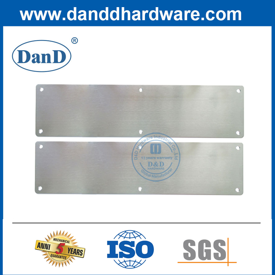 OEM Factory Stainless Steel Interior Exterior Door Protective Kick Plates