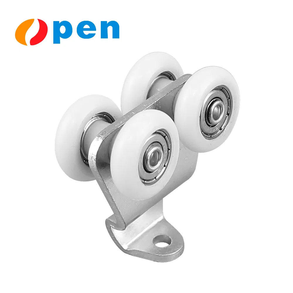 Sliding Shower Door Rollers with 696 Arc Pulleys for Cabinets and Sliding Doors
