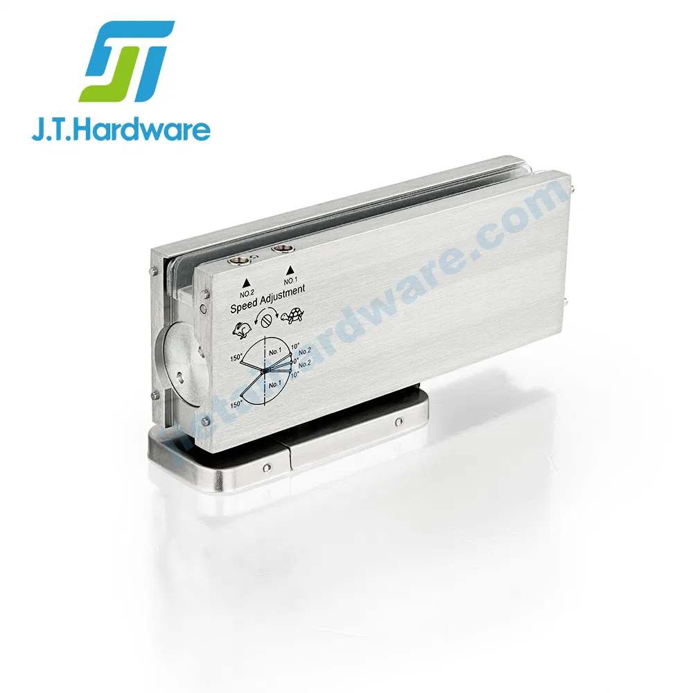 Concealed Floor Spring with Hydraulic Pivot Hinge Graphic Design Solution Glass Door Pivot