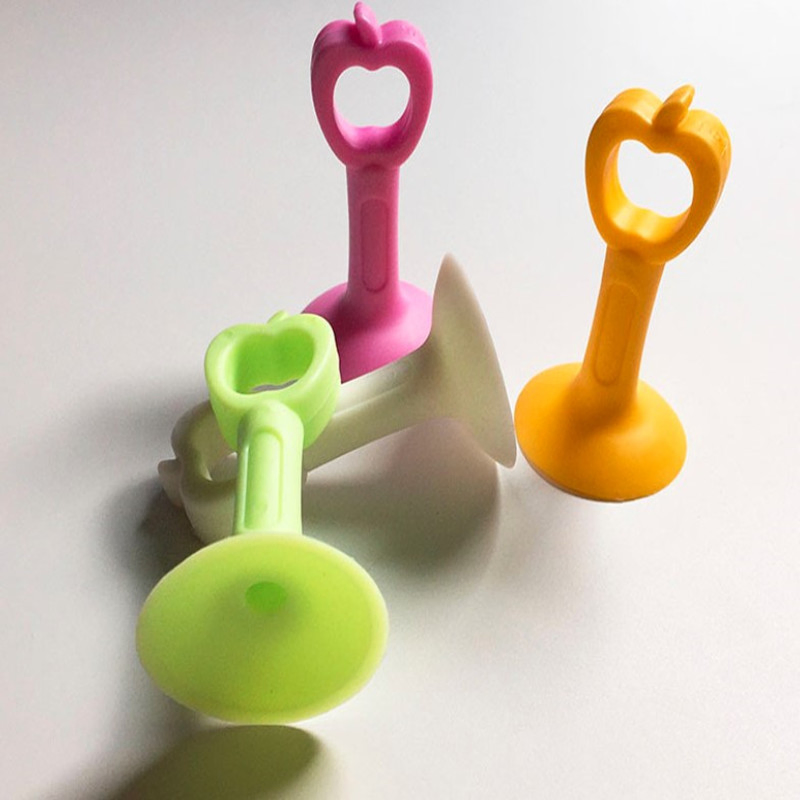 Sliding Shower Safety Silicone Sucker Suction Rubber Wall Protector Mute Laundry Dust Glass Door Holder Draft Blocker Stoppers