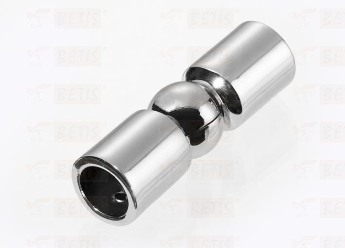 OEM Frameless Tempered Glass Door Hardware Bathroom Accessories Shower-Enclosure Hardware Pipe Fitting 304-Stainless-Steel Support Bar Tube Pipe Connector