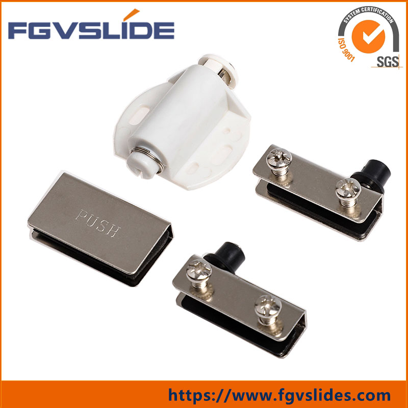 Metal Kitchen Cupboard Door Stopper Cabinet Latch Catch