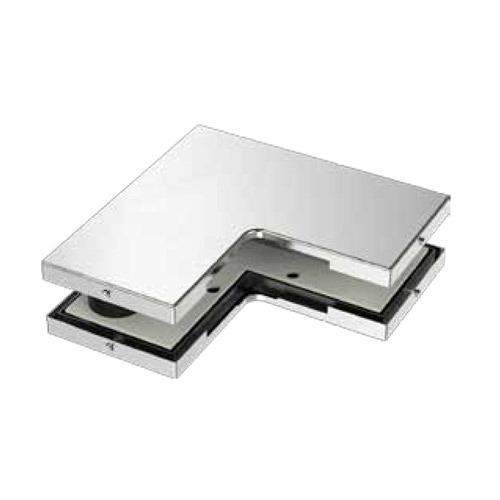 Small L Type Stainless Steel 304 Glass Crank Clamp Clip for Glass Door/Patch Fittings