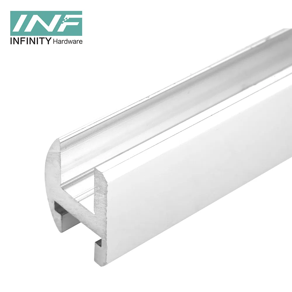 China Wholesale Hanging Rail Universal Shower Sliding Door Moving Glass Door Track Accessories Aluminum Alloy Track Apartment