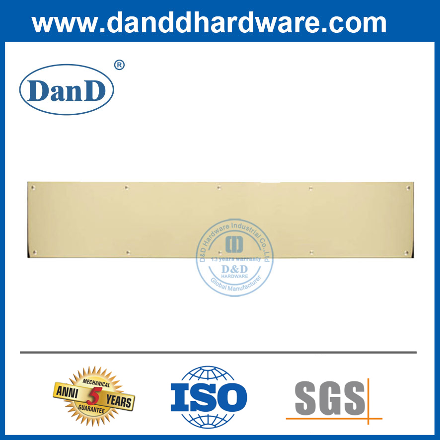 China Factory 34" 35 Inch Metal Stainless Steel Kick Plate for Front Door