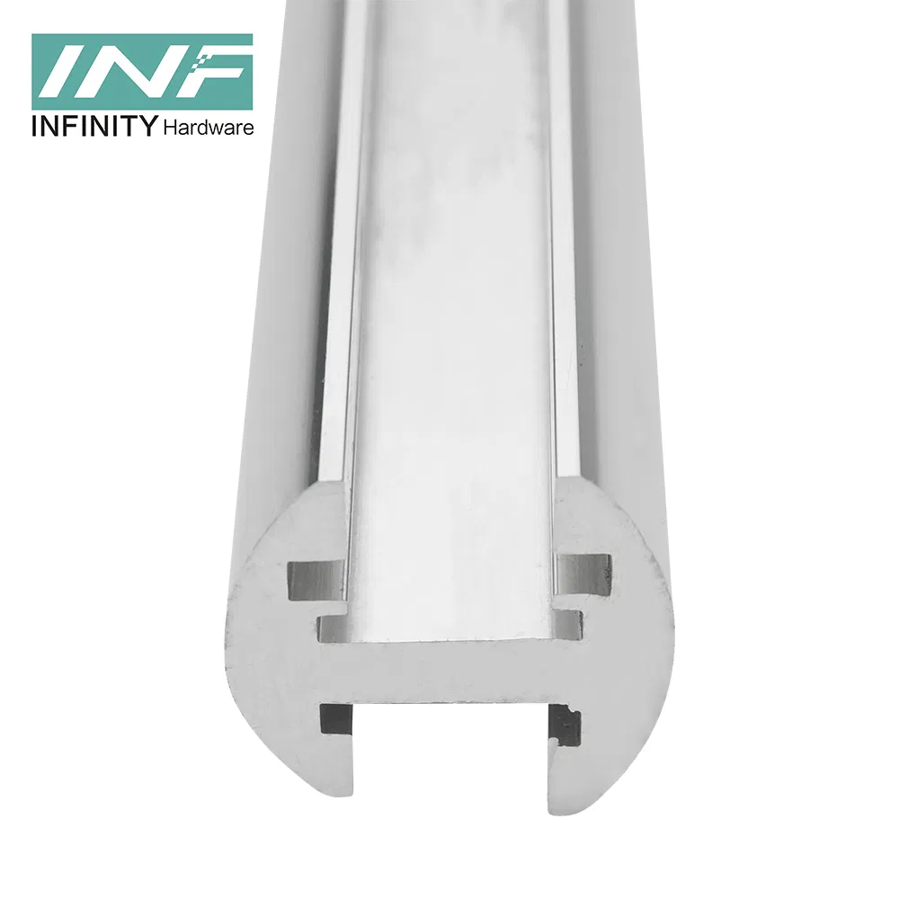 Customization Brass Shower Hardware Track Sliding Door Sliding Glass Door Stainless Steel Rail Track