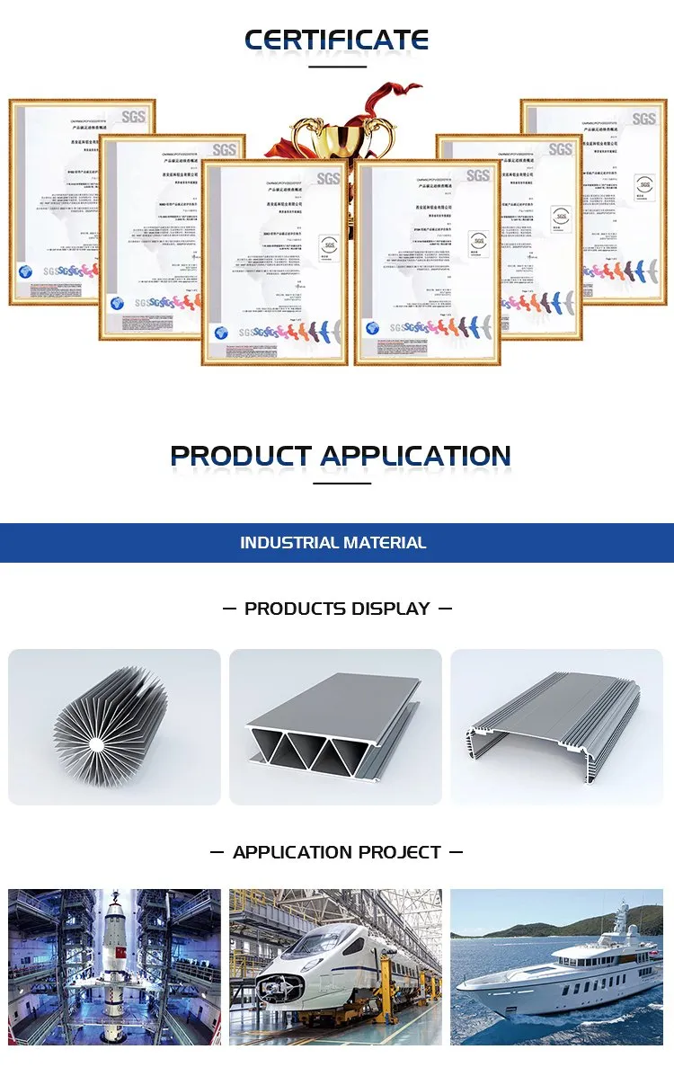 Detailed Aluminum Profile View 3