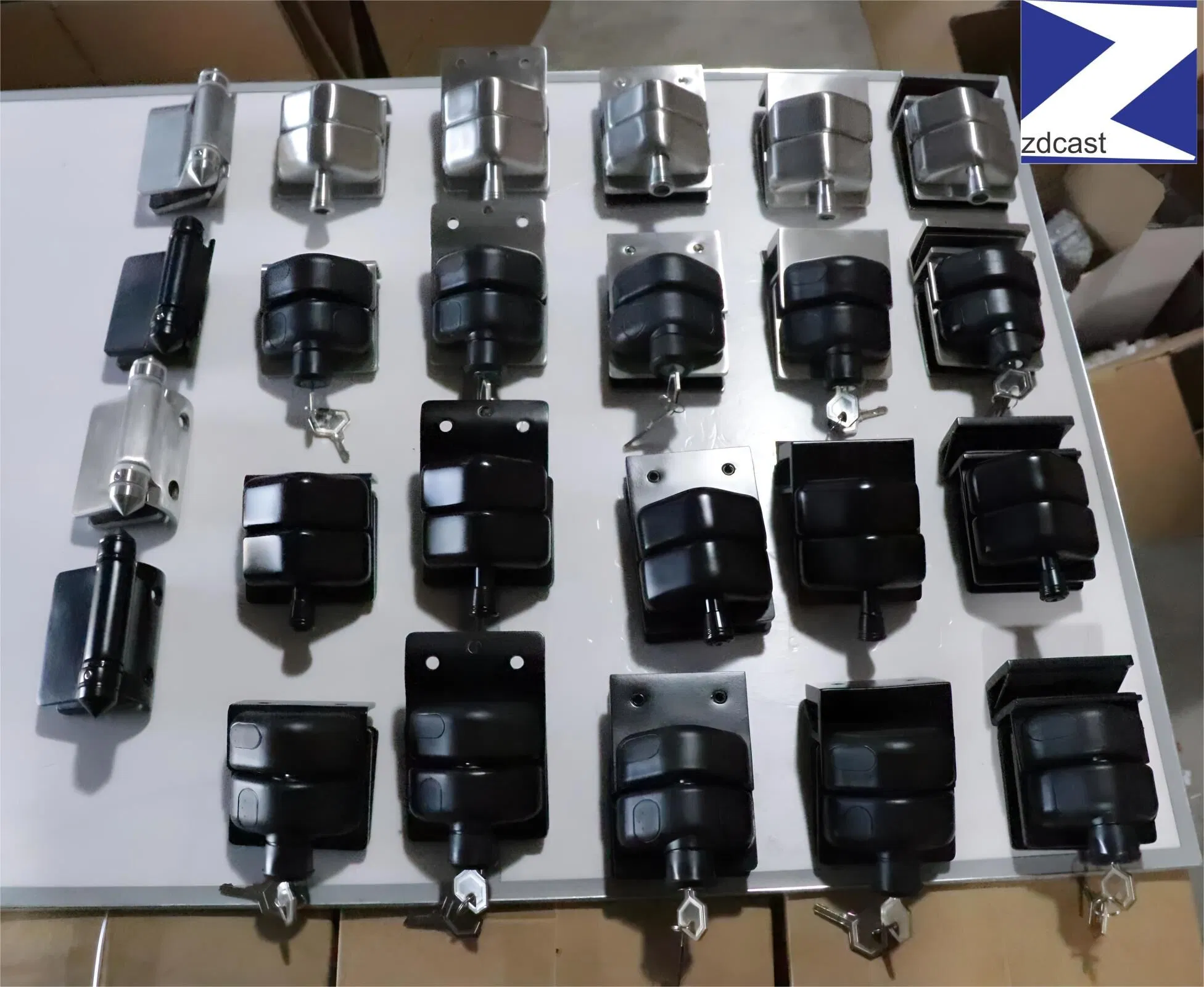 Safety Glass Door Latch 2205 Stainless Steel Magnetic Door Lock for Glass Pool Fence