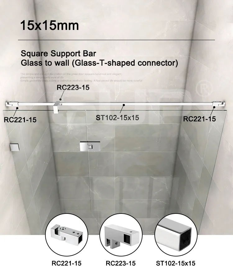 Glass Door Fixing Bracket SB1504 View 1
