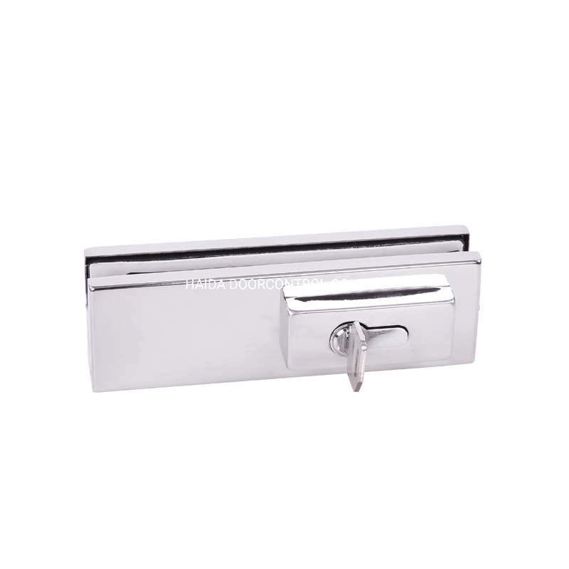 Aluminum Alloy Ss 304 Glass Door Accessory Lock Patch Fitting