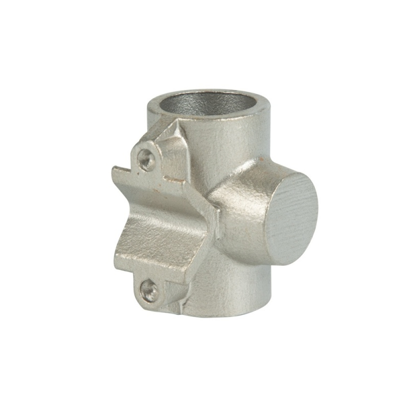 Industrial Clamping &amp; Securing Decorate Round Base Glass Door Patch Stair Railing Metal Hardware Fitting Components