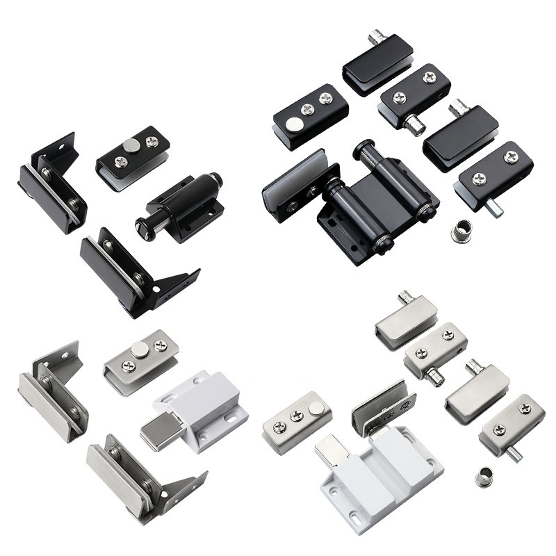 Magnetic Door Catches Glass Door Latches Black Stopper