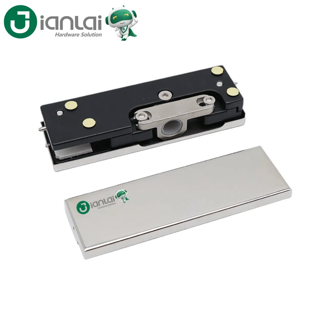 Patch Fittings with Floor Hinges Patch Panel Pivot Glass Door Hinge Patch