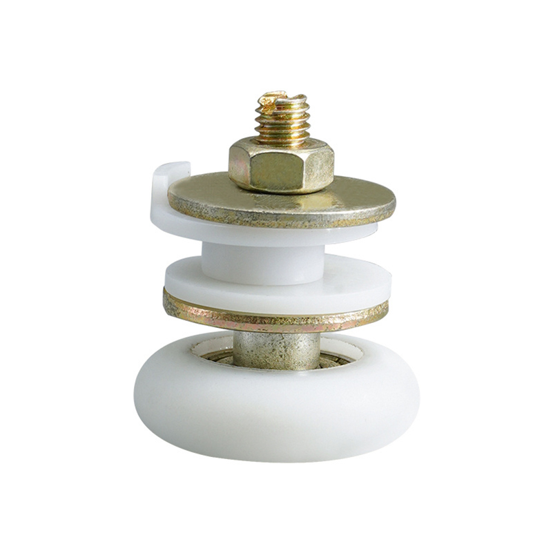 Stainless Steel Bathroom Sliding Glass Roller Shower Door Fitting